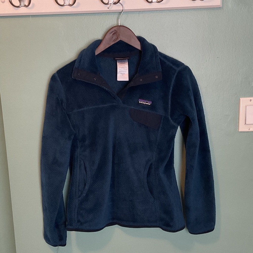 Patagonia Navy Fleece Jacket